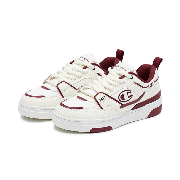 Кроссовки Champion Trainer Skate V1 Milk White/Student Red - изображение 3