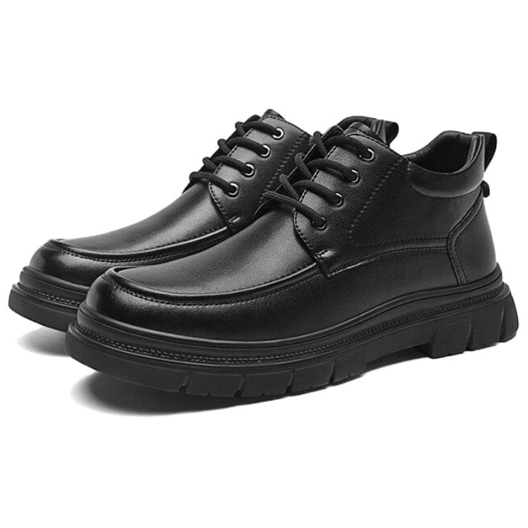 Ботинки HLA Мужская повседневная обувь High Top Черная мужская - изображение 3