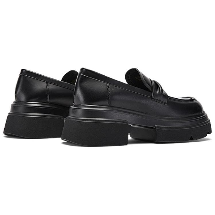Лоферы DAPHNE Women's High Journal Лоферы 6 см Женские Черные - изображение 10
