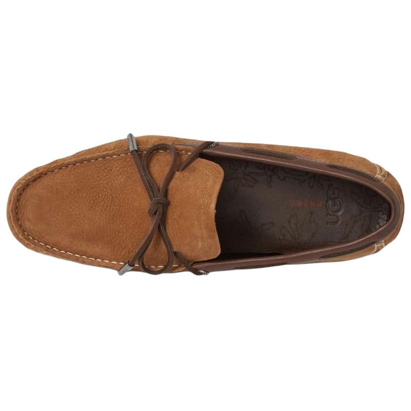 UGG Bel Air Кожа Топсайдеры Мужские Коричневые - изображение 3