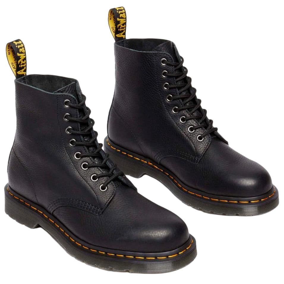 Ботинки Dr.Martens 1460 Кожаные Армейские Ботинки 15,5 см Унисекс Черные - изображение 4