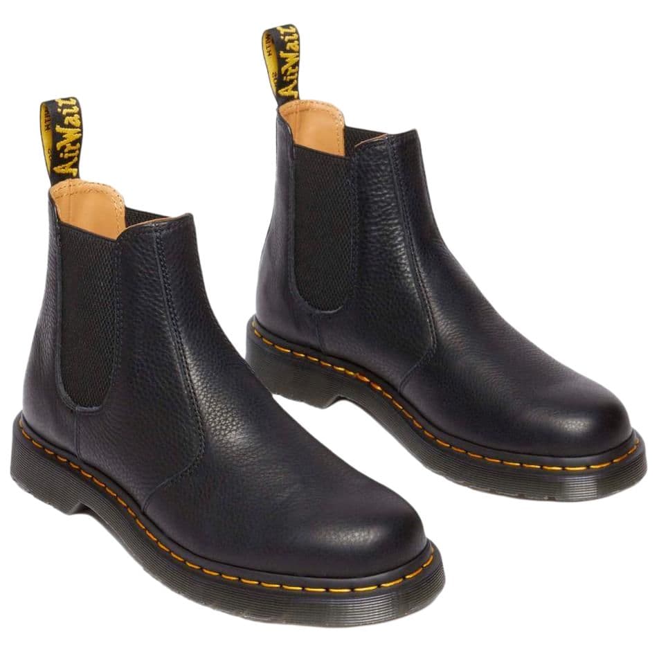 Ботинки челси Dr.Martens 2976 Кожа Короткий Челси Унисекс Черный - изображение 4