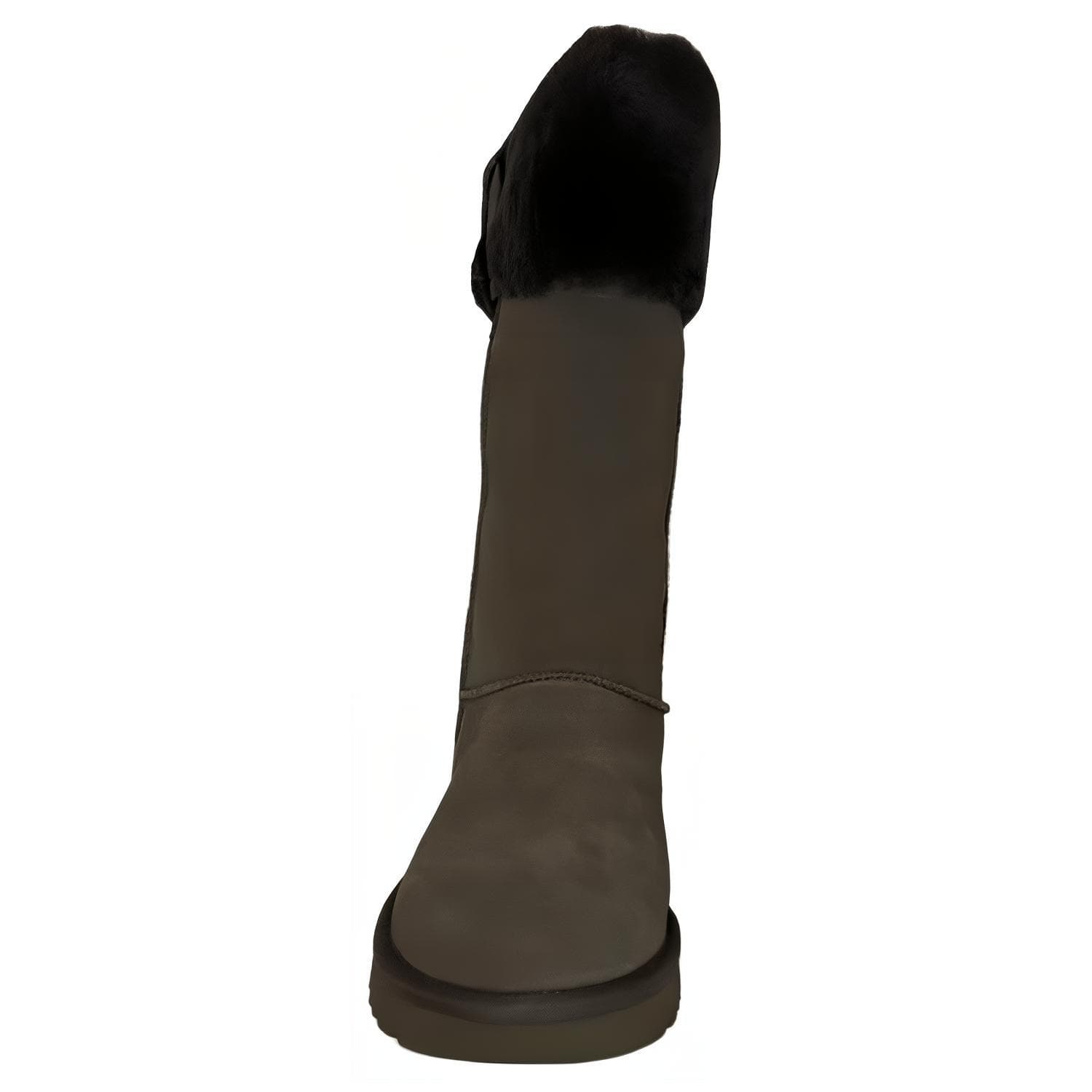 Ботинки зимние UGG Suhenny Высокий Теплоизоляционный Колено Высокие Сноубутсы Женские Темная Умбра - изображение 3
