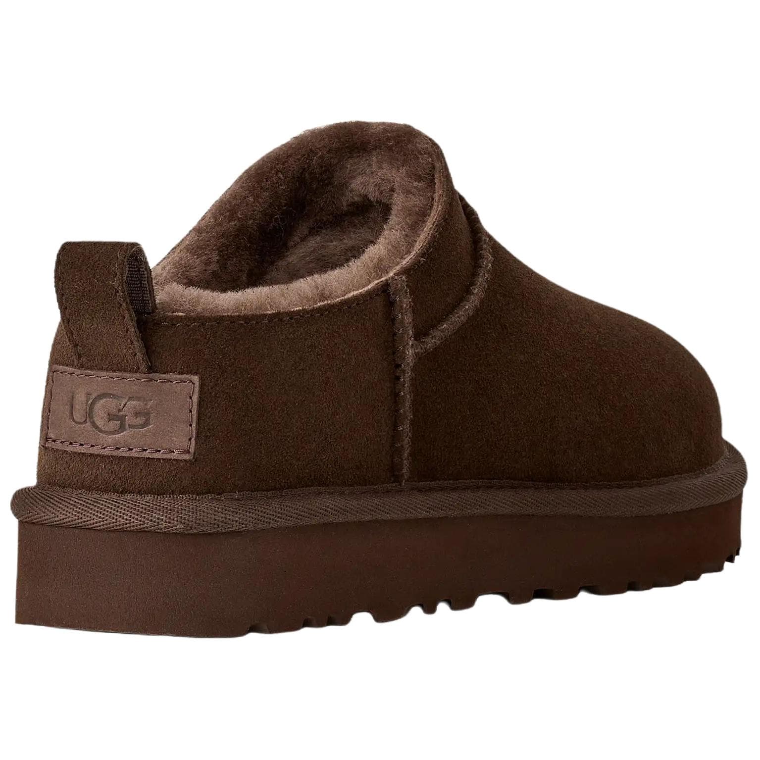 Ботинки зимние UGG Классический Микро Искусственная замша Термальная Зимняя обувь Женская Темно-коричневый - изображение 4