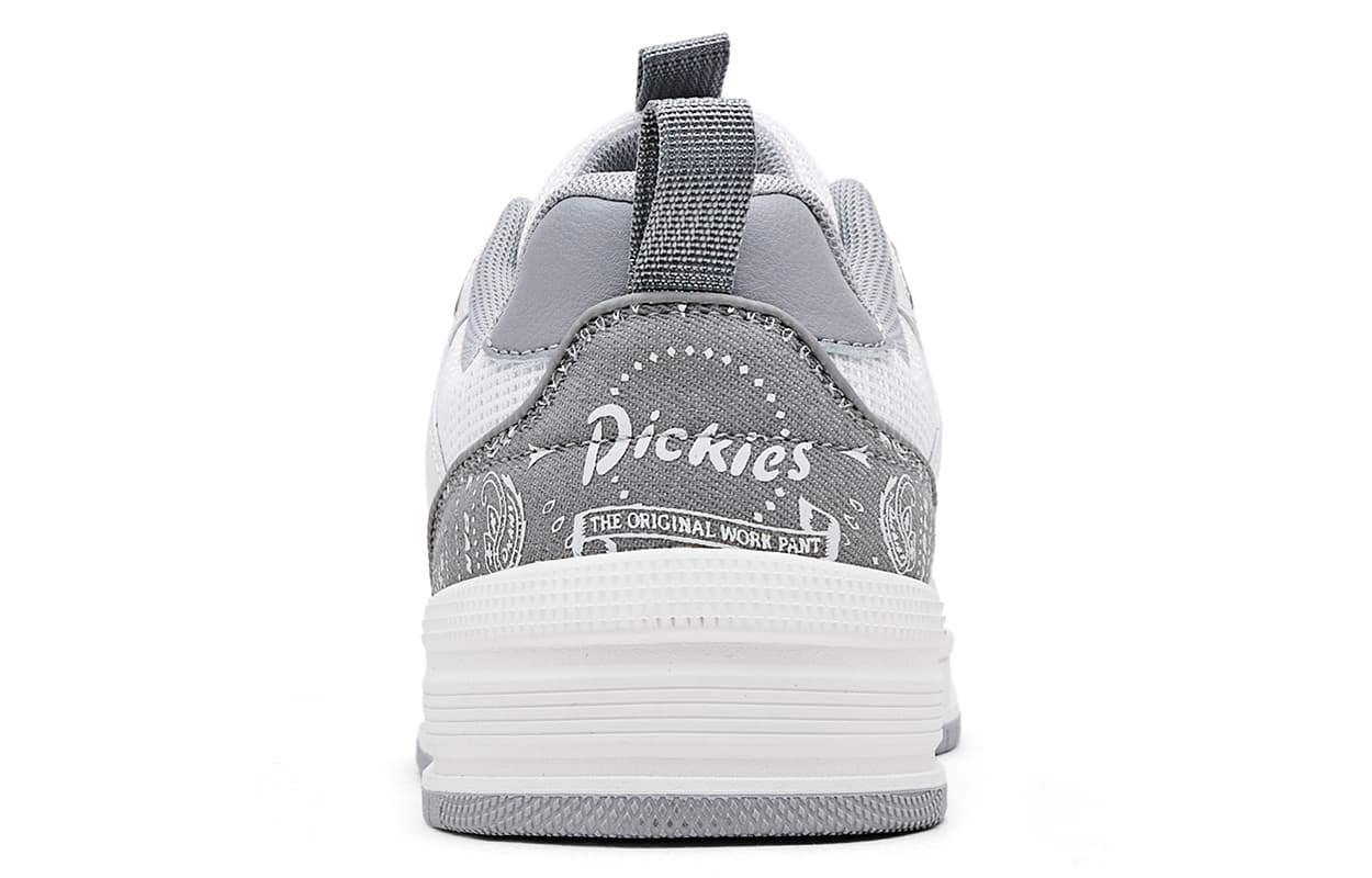 Кроссовки Dickies Низкие Кроссовки для Скейтбординга Мужские Белые Серые - изображение 4