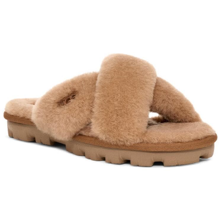 Сандалии UGG противоскользящие шлепанцы женские коричневые - изображение 3
