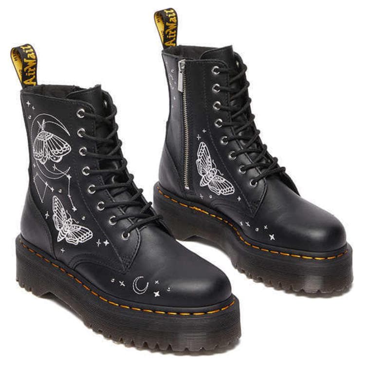 Ботинки Dr.Martens FUSION Коровья кожа Армейские ботинки средней длины 5 см унисекс черный - изображение 2