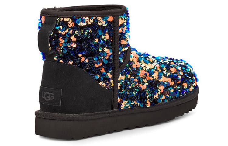 Ботинки зимние UGG Classic Mini Stellar Sequin - изображение 4