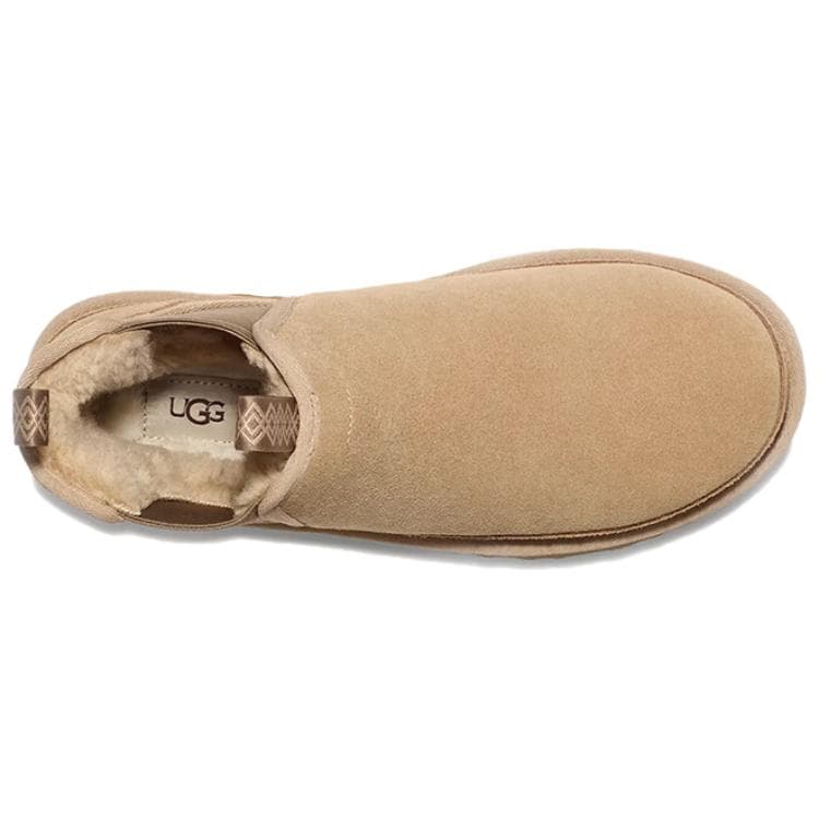Ботинки челси UGG Короткий Челси Мужской Бежевый Коричневый - изображение 3