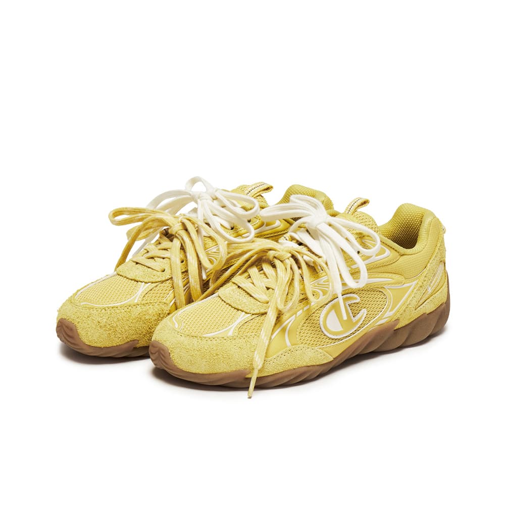 Кроссовки Champion Rochester Low Top Повседневная обувь Женская Пшенично-желтая Молочно-белая - изображение 3