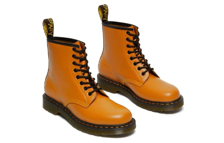 Ботинки Dr. Martens 1460 Pumpkin Orange - изображение 4