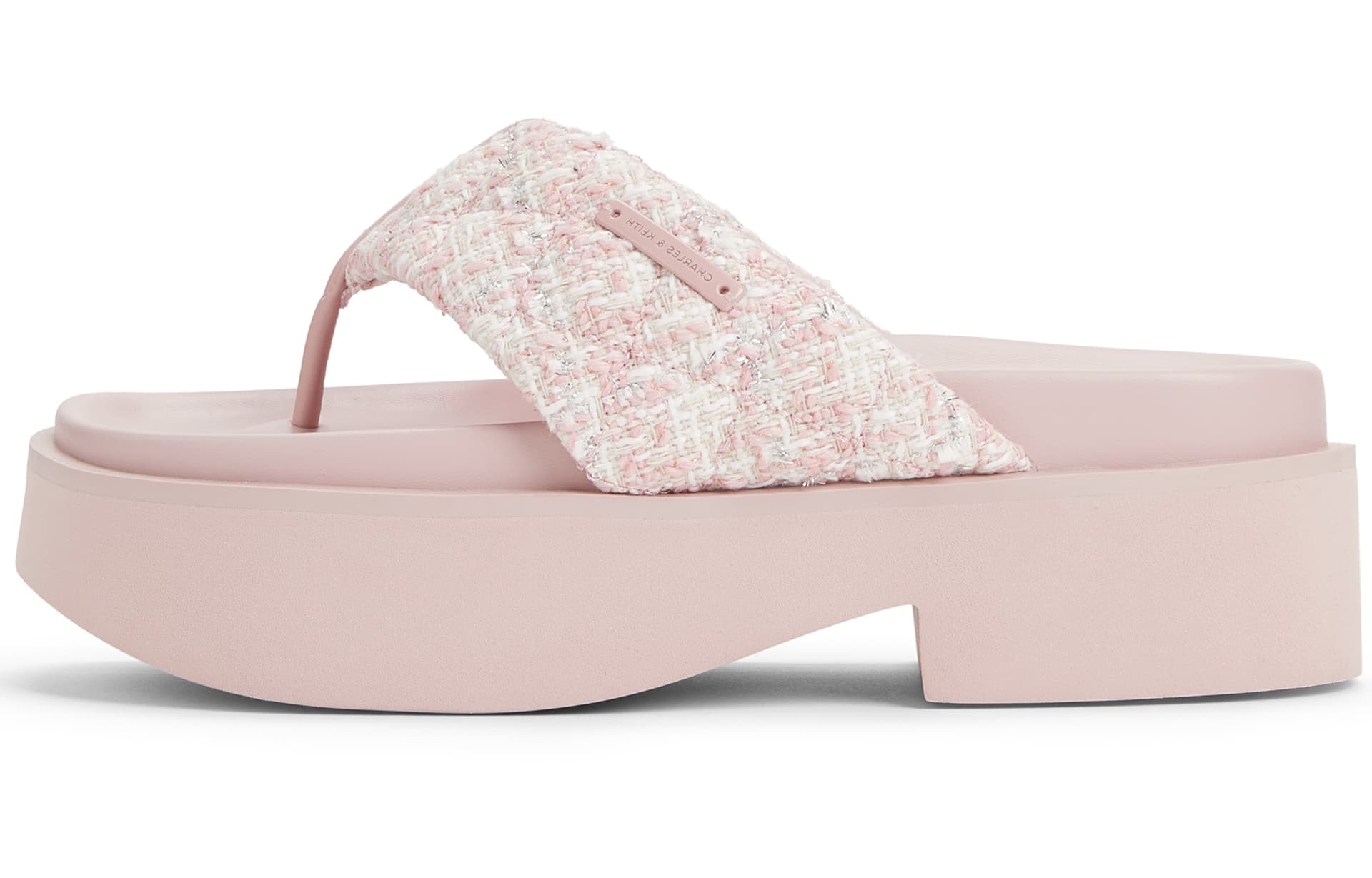 Сандалии CHARLESKEITH ck EVA 5.5cm Denim BlueBlackLight Pink - изображение 1