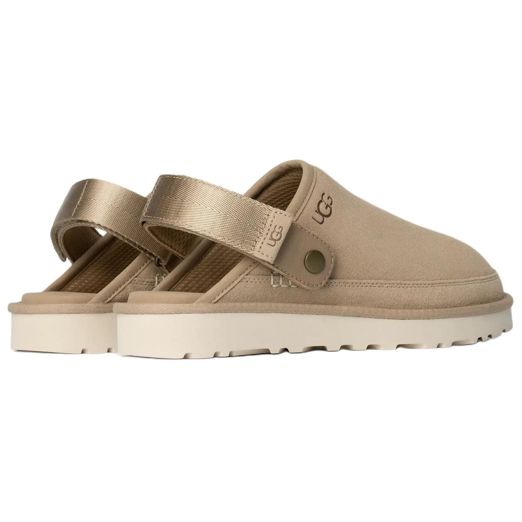 Кроссовки UGG Goldencoast Clog II Искусственная замша Низкий верх Повседневная обувь Мужская Коричневая - изображение 3