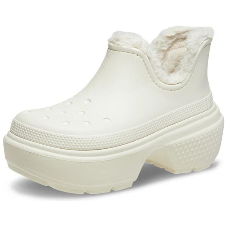 Сапоги Crocs Stomp Ботильоны Унисекс Белый - изображение 3