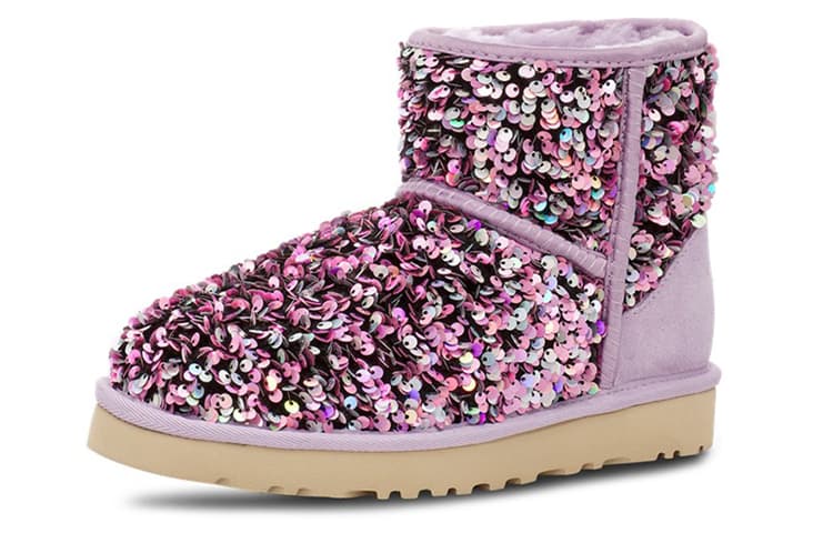 Ботинки зимние UGG Classic Mini Stellar Sequin - изображение 3