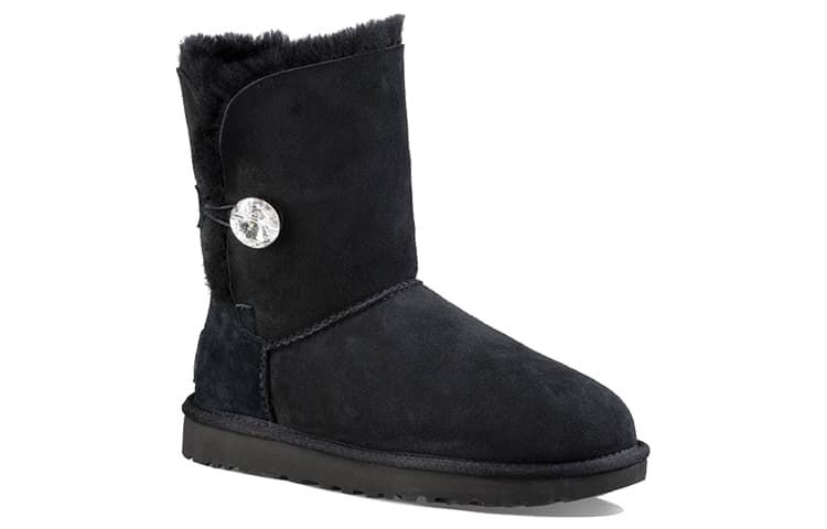 Ботинки зимние UGG Classic Bling Black - изображение 3