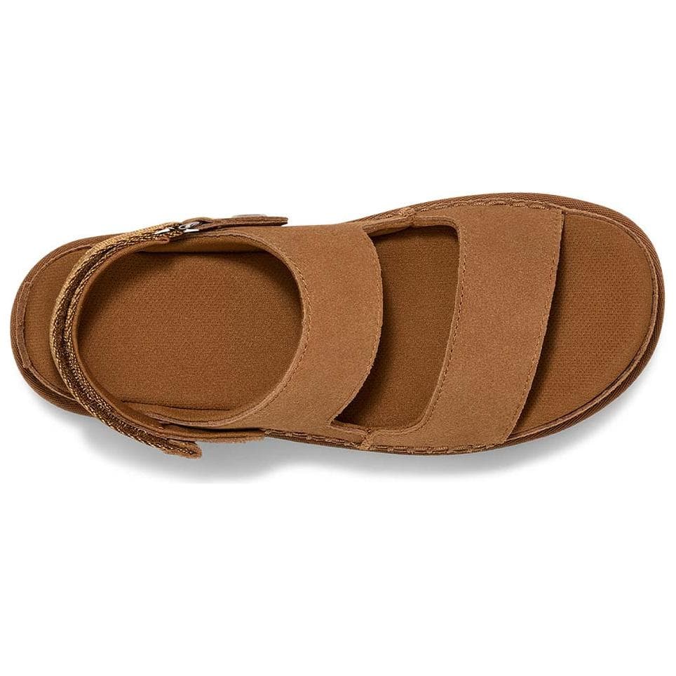Сандалии с ремешком UGG Пляжные сандалии Женские Каштановый - изображение 4