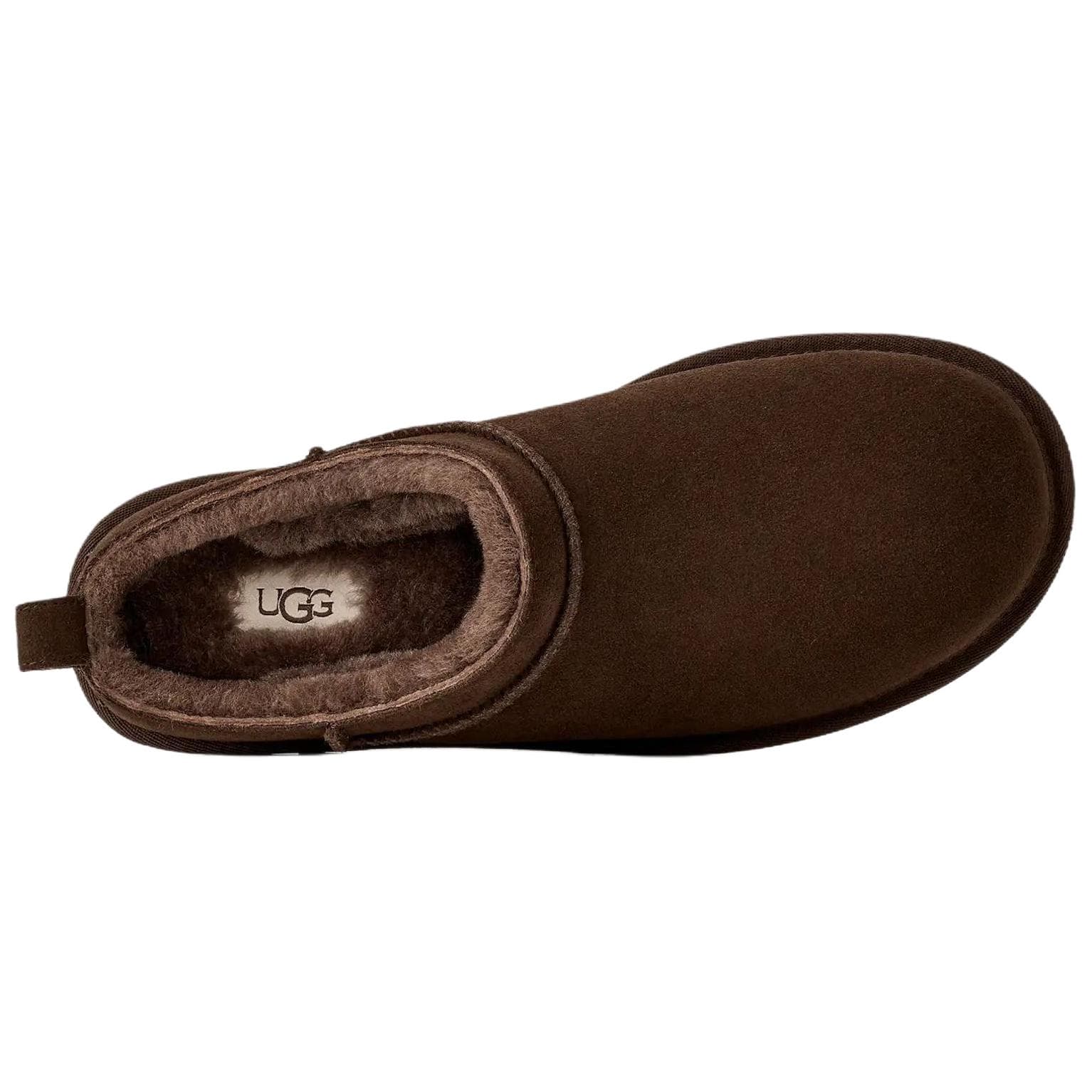 Ботинки зимние UGG Классический Микро Искусственная замша Термальная Зимняя обувь Женская Темно-коричневый - изображение 5