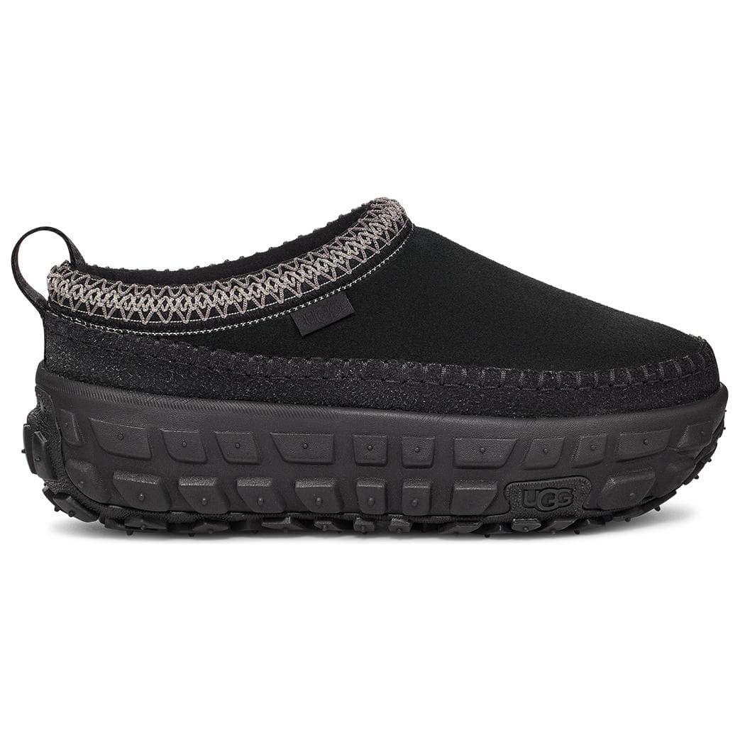 Кроссовки UGG Спилок Коровья Кожа Противоскользящая Устойчивая к Износу Низкий Верх Повседневная Обувь Унисекс Черная - изображение 2