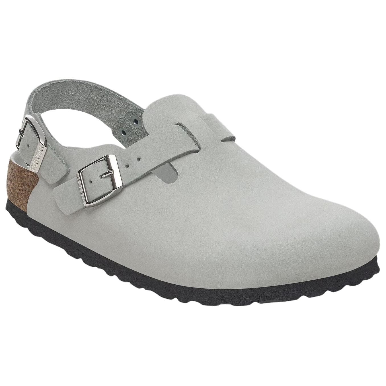 Сандалии Birkenstock Tokio Закрытые тапочки Женские Шалфейно-зеленый Узкая версия - изображение 3