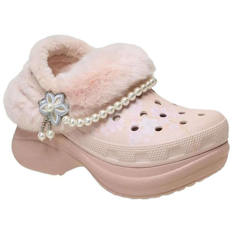 Сабо Crocs Bae Clog Кит Грушевый цвет Луна Сабо Женские Кварцевый розовый - изображение 3