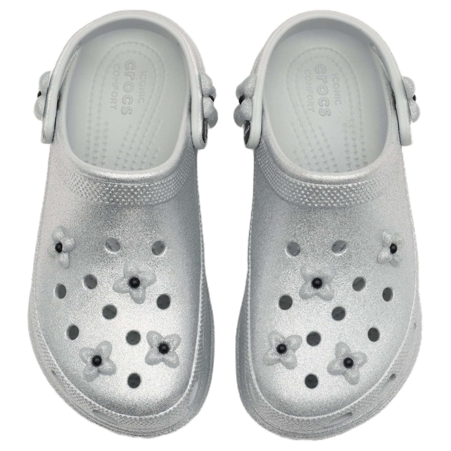 Сабо Crocs x SMFK Bae Clog Кит Сабо резиновые Женские Серебряные - изображение 4