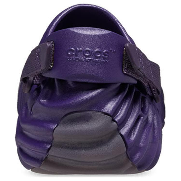Сабо Crocs x Salehe Bembury Pollex Сабо из резины Унисекс Черная смородина Фиолетовый - изображение 4