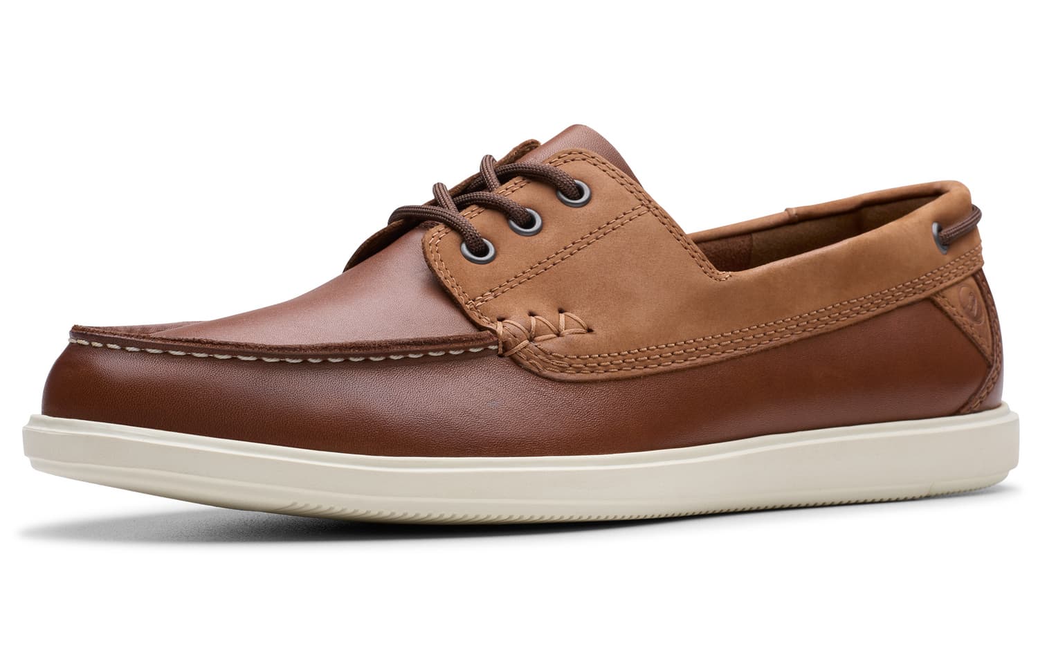 Clarks Коровья кожа Повседневная обувь Мужская Темно-умбровая - изображение 2