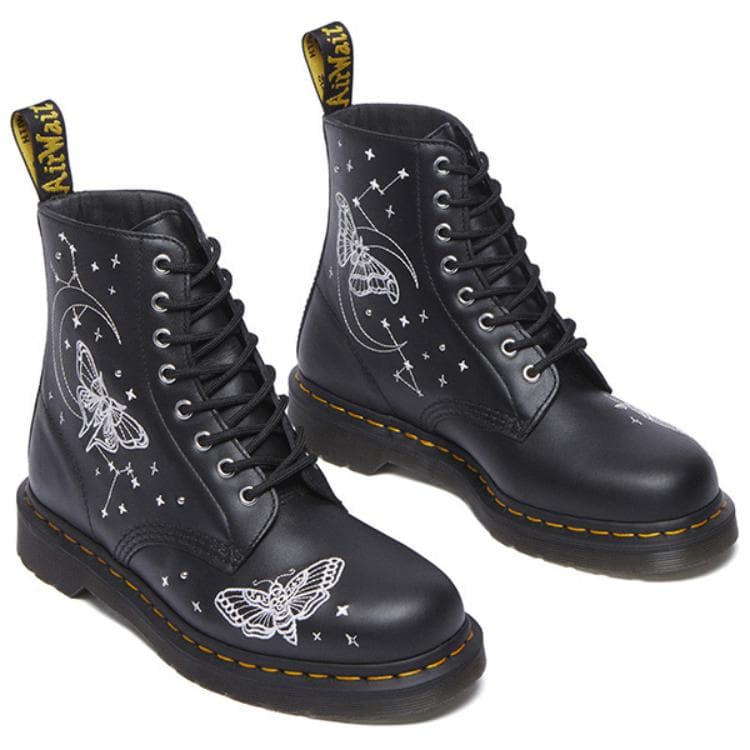 Ботинки Dr.Martens Коровья кожа армейские ботинки средней длины унисекс черный - изображение 3