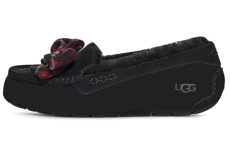 Кроссовки UGG ANSLEY Plaid Bow - изображение 1