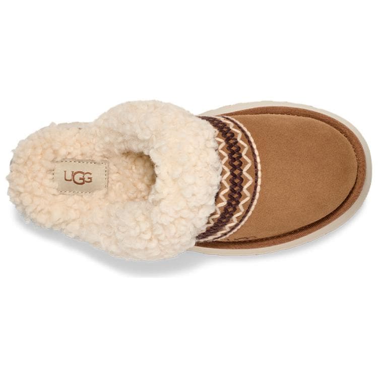 Сандалии UGG Disquette ЭВА Без специальных функций Закрытые тапочки Женские Коричневый - изображение 4