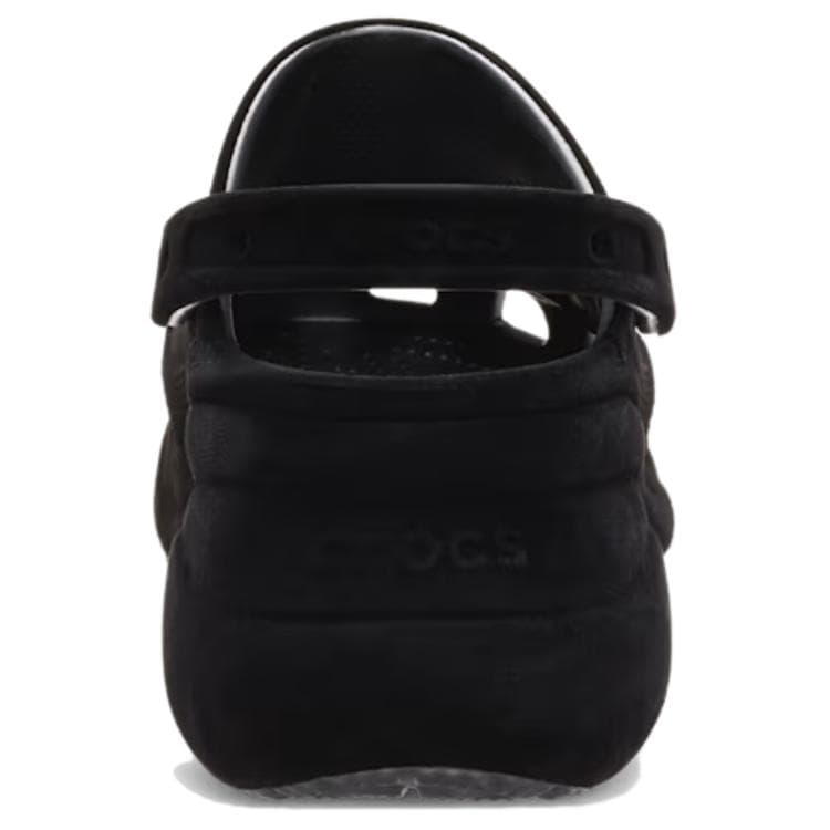 Сабо Crocs Bae Clog Вельветовые Сабо Резиновые Женские Черные - изображение 4