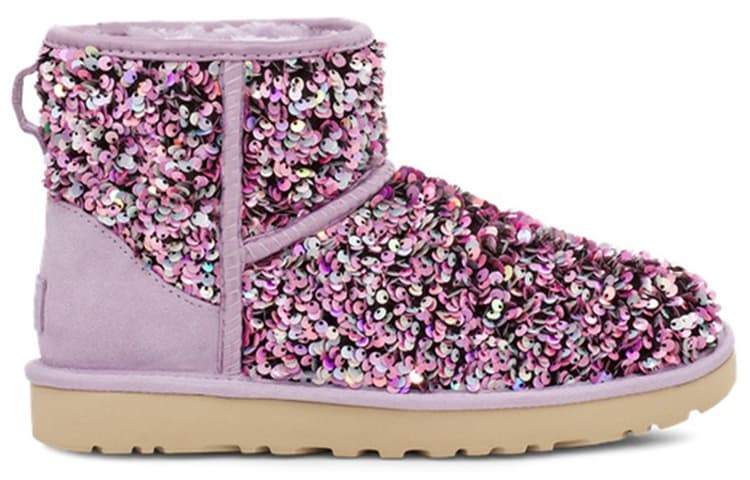 Ботинки зимние UGG Classic Mini Stellar Sequin - изображение 2