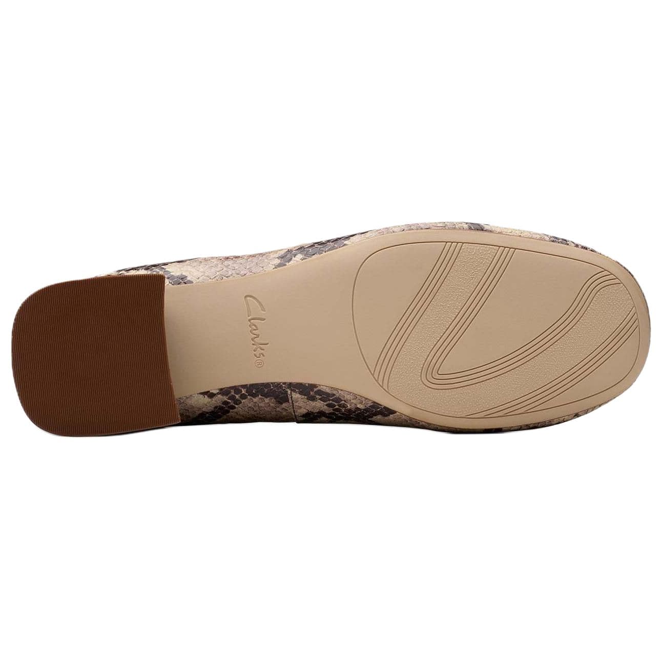 Clarks Daiss 30 SHINE Кожа Грубый каблук Туфли Мэри Джейн Женские Коричневый - изображение 7