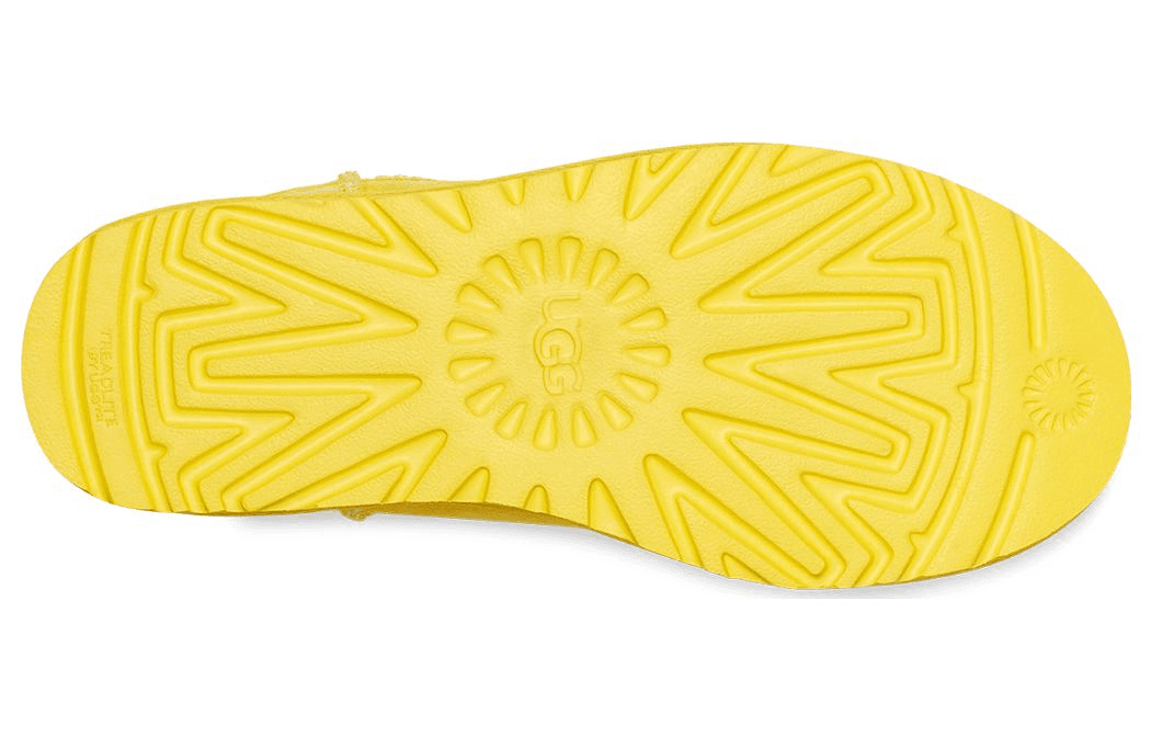 Ботинки зимние UGG Ankle Snow Boots Yellow - изображение 5