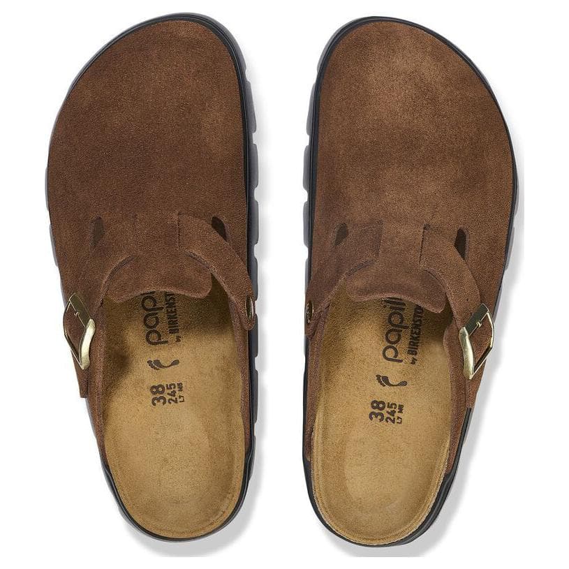 Сандалии Birkenstock противоскользящие закрытые тапочки женские коричневые - изображение 5