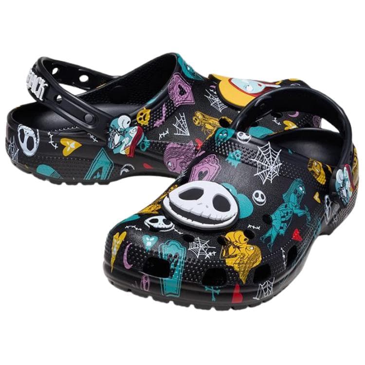 Сабо Crocs x SHENGDANYEJINGHUN Классические ЭВА Сабо из резины Унисекс Черные - изображение 4