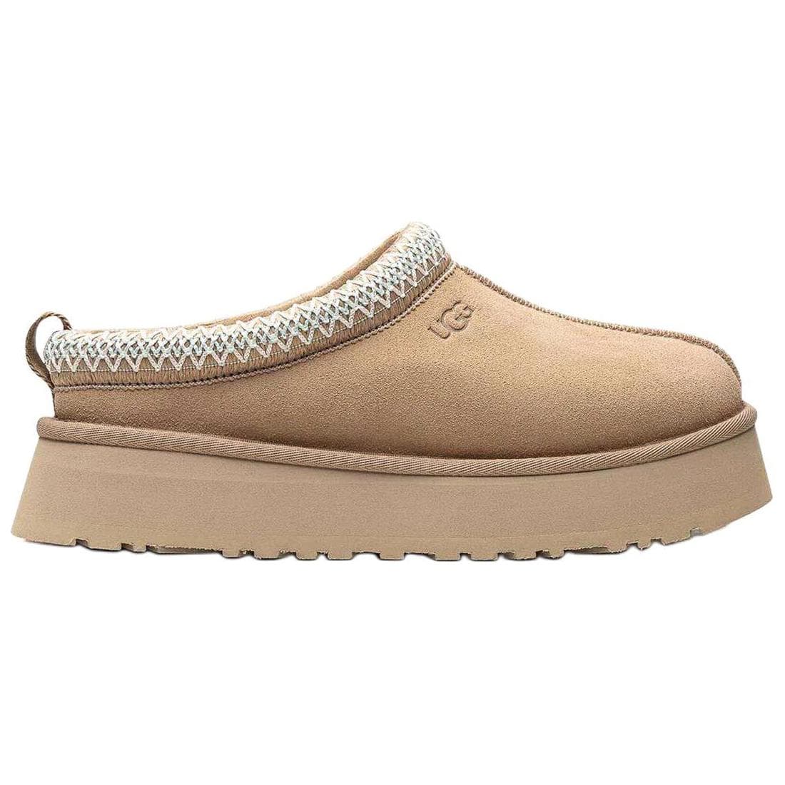 Сандалии UGG Мюли Удобные Слайд-он С флисовой подкладкой Полупальто Домашние тапочки Женские Светлый Умбра - изображение 2