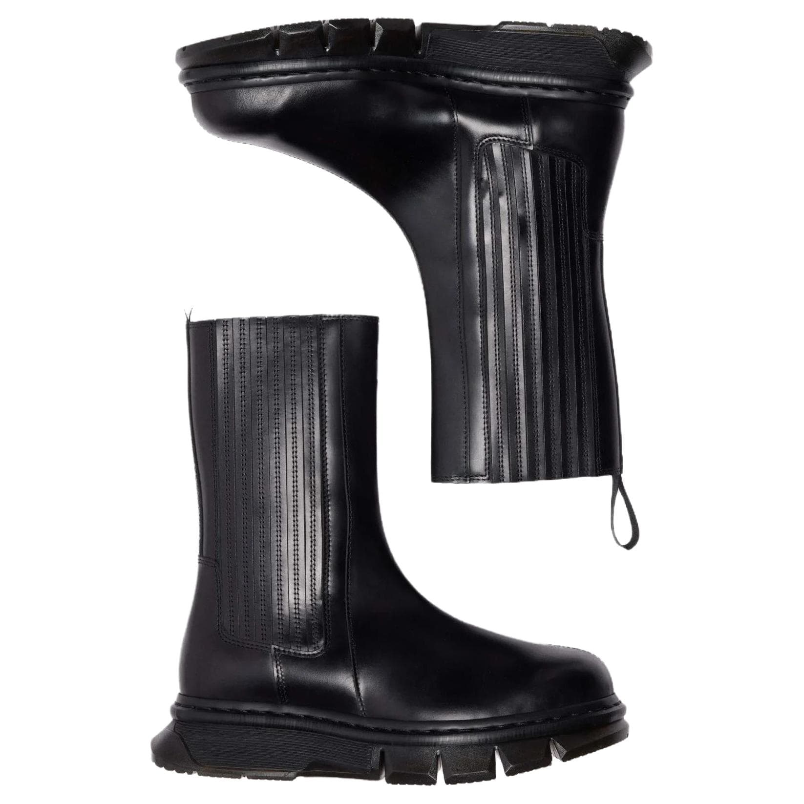 Ботинки челси Dr.Martens 14XX QUBIST Кожа Челси 3 см Унисекс Черный - изображение 5