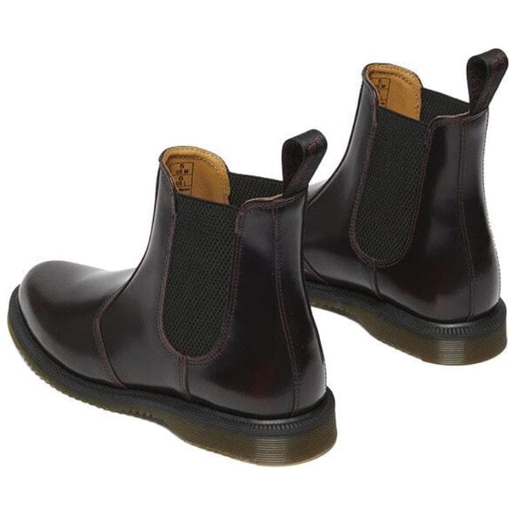 Ботинки челси Dr.Martens Коровья кожа Короткий Челси Женский Вишнево-красный - изображение 3
