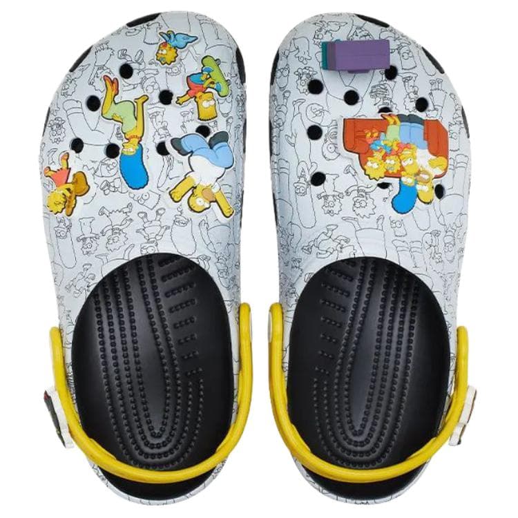 Сабо Crocs x The Simpsons Сабо из резины унисекс разноцветные - изображение 4