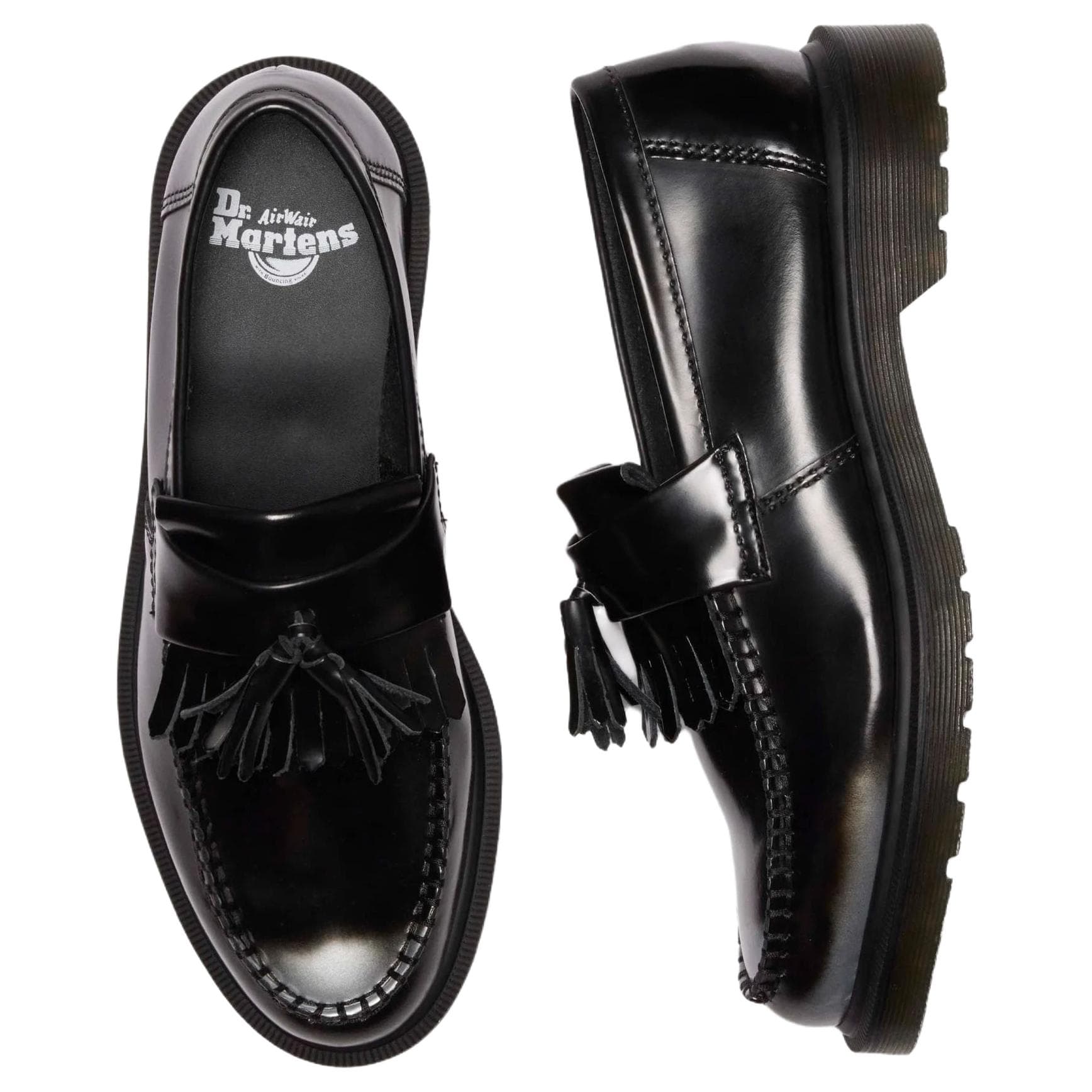 Лоферы Dr.Martens Adrian Кожа Лоферы 3 см Унисекс Черный - изображение 5