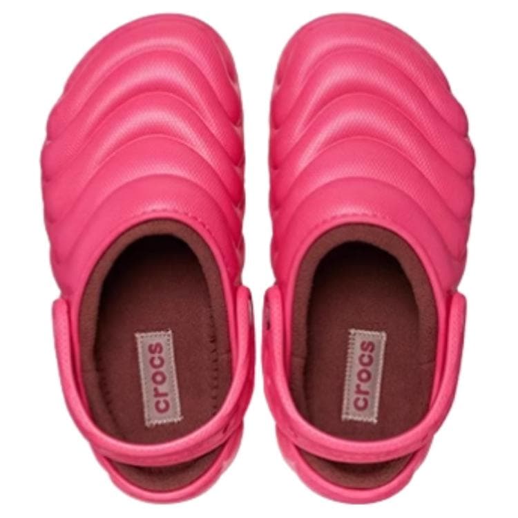 Сандалии Crocs Устойчивые к истиранию шлепанцы унисекс фуксия - изображение 4