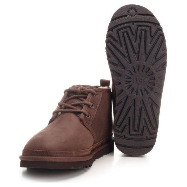 Сапоги UGG Neumel Тертый Эффект Ботильоны Мужские Коричневые - изображение 6