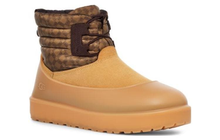 Ботинки зимние UGG Classic Mini Lace-Up Tan - изображение 3