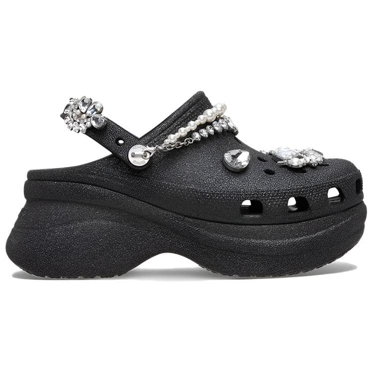 Сабо Crocs Bae Clog Кит Сабо резиновые женские черный - изображение 2