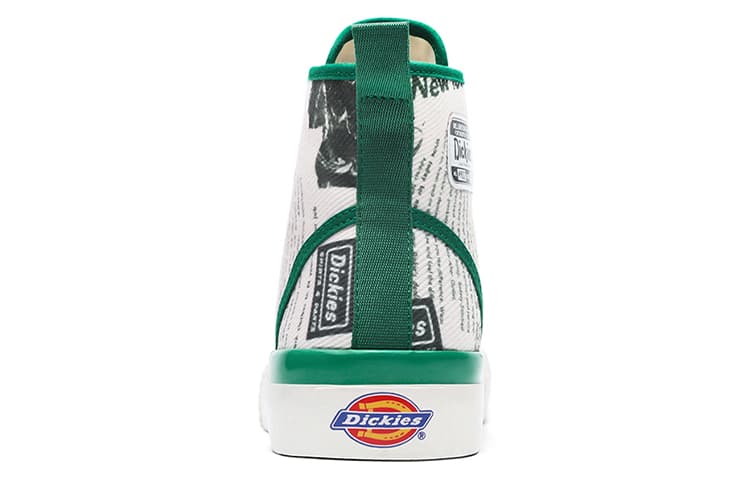 Кеды Dickies High-Top Canvas Sneakers Green - изображение 4