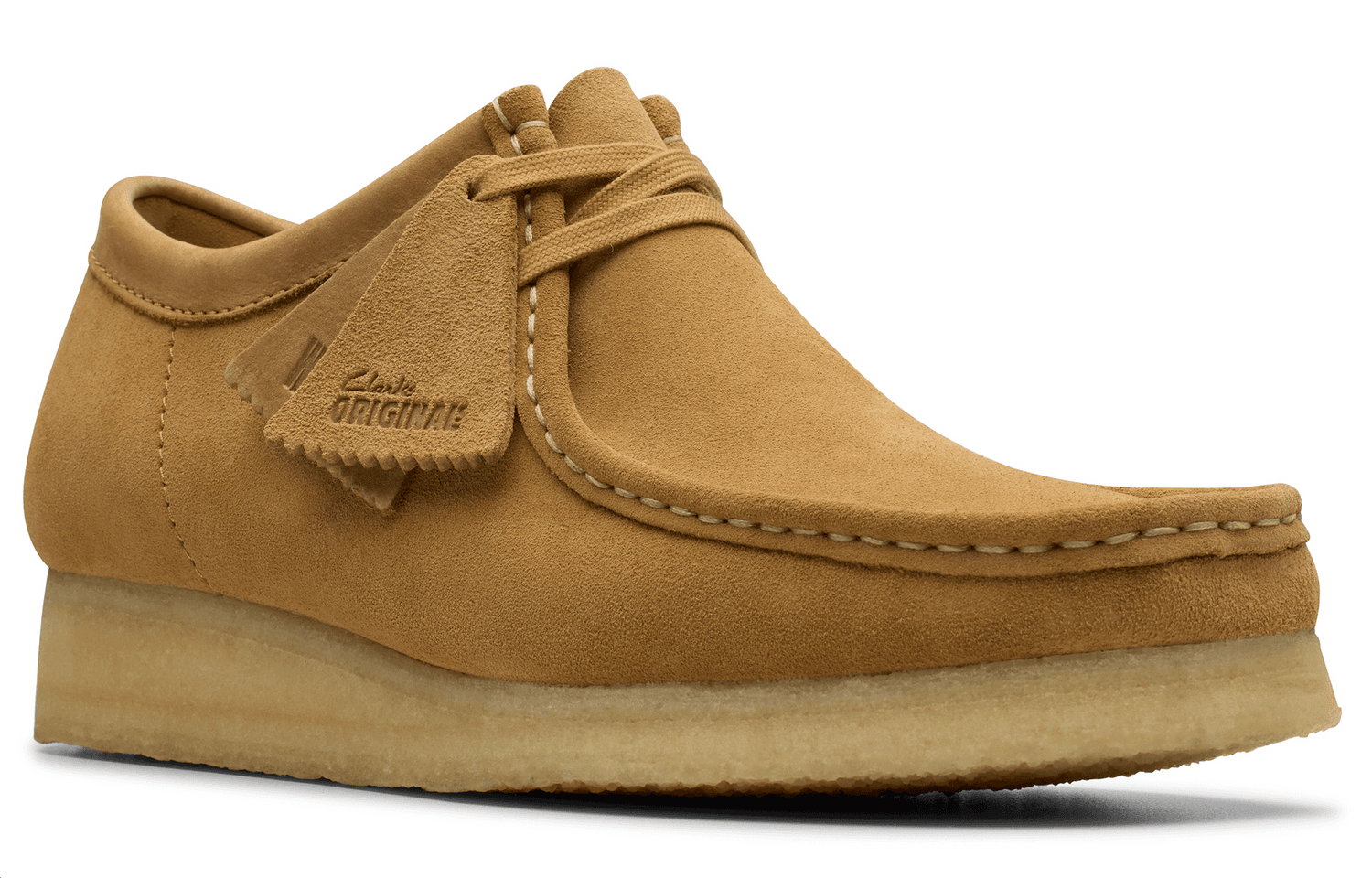 Ботинки Clarks Корова Спилок Повседневная Обувь Мужская Коричневая - изображение 2