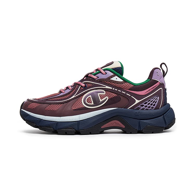 Кроссовки для бега Champion Support Low Top Беговые кроссовки Женские Минеральные ноты Красный Морской синий - изображение 1