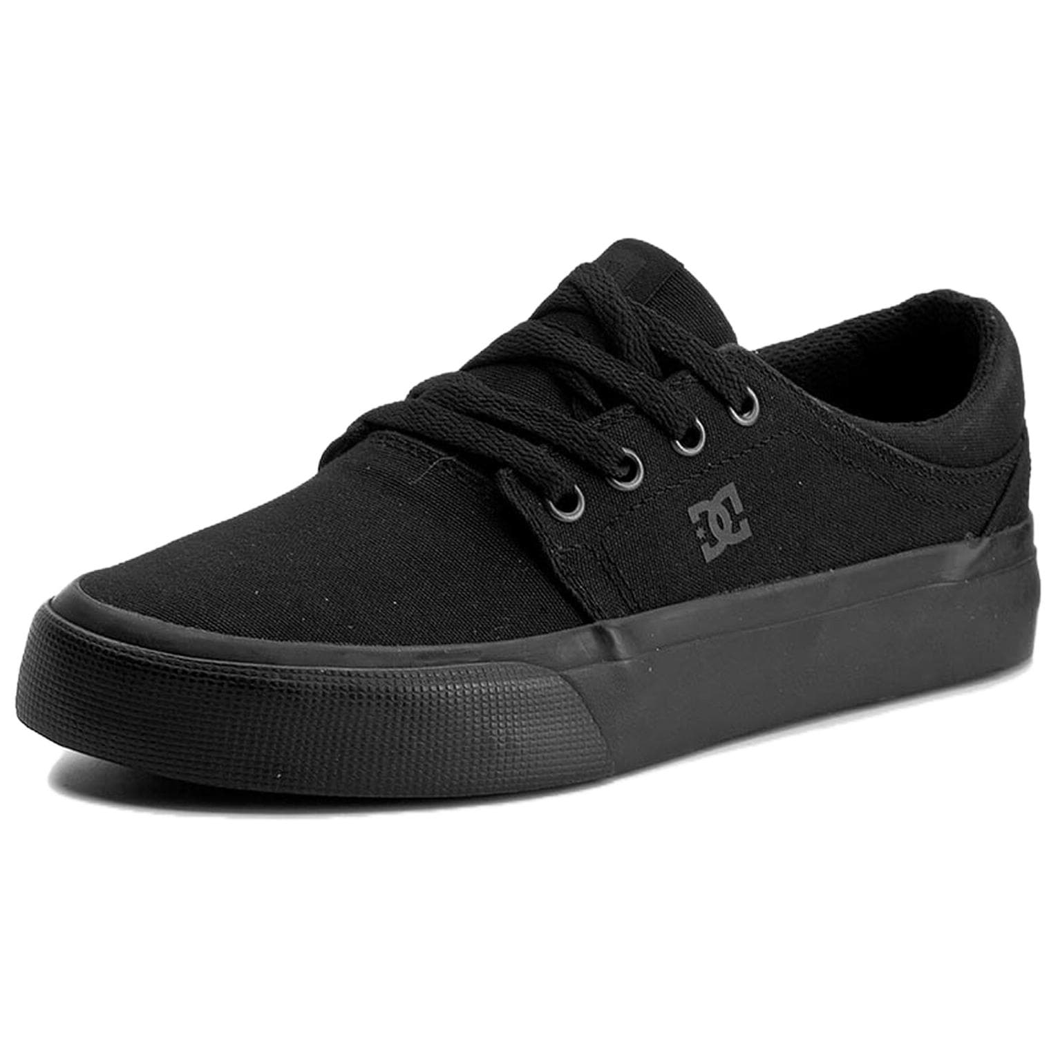 Кроссовки DCSHOES Trase Tx Удобные и простые лоу-топы для скейтборда женские черные - изображение 1